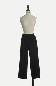 V-neck SET UP - BLACK