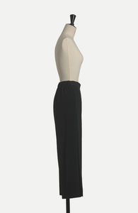 V-neck SET UP - BLACK