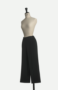 V-neck SET UP - BLACK